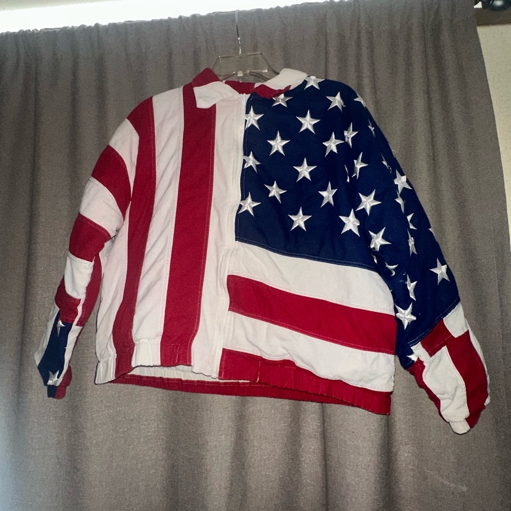 American Flagwear USA Vintage 100% Cotton Canvas Jacket